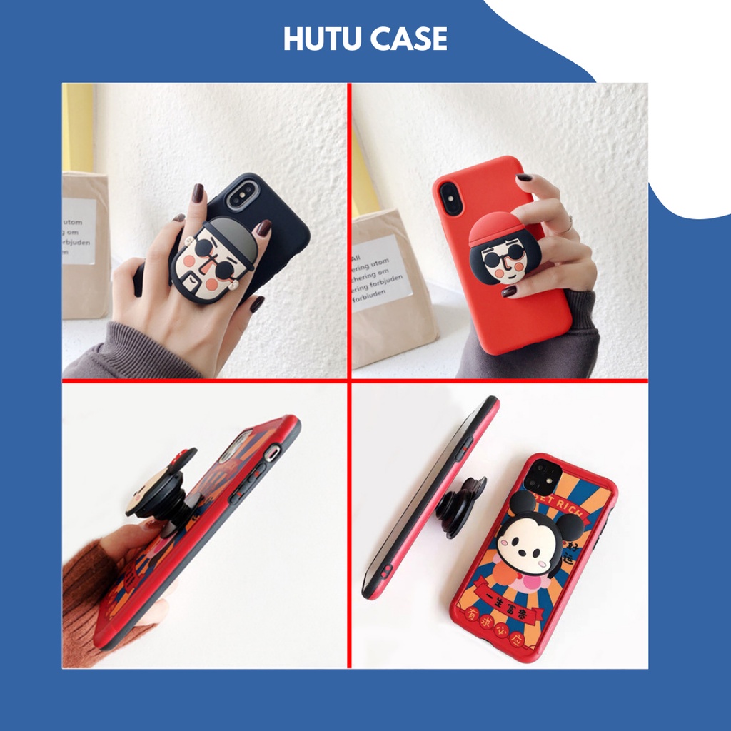 Popsocket - Phụ kiện giá đỡ điện thoại kiểu dáng hot trend 2021 dễ thương hutu case.