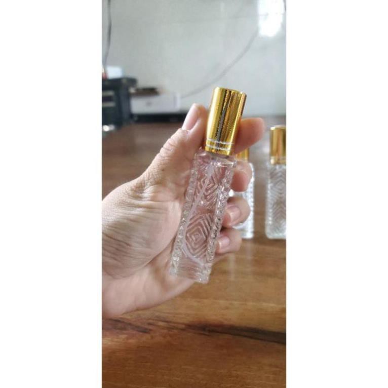 Chai chiết nước hoa vuông 15ml văn đá 1 bên | BigBuy360 - bigbuy360.vn