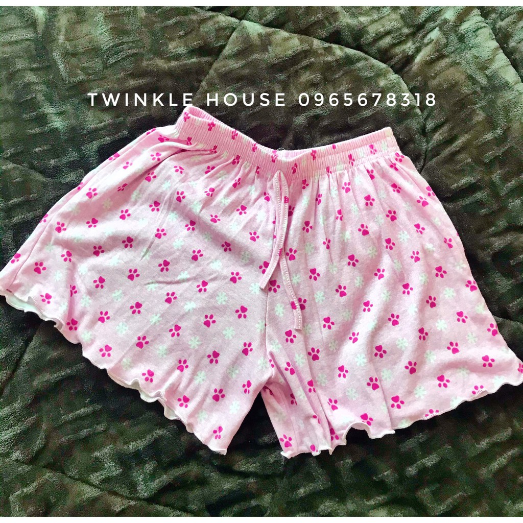 [𝐒𝐀𝐋𝐄 𝐒𝐇𝐎𝐂𝐊] Quần đùi Thái Lan nhún viền cute - QUẦN ĐÙI NGỦ nữ vải Cotton Thái mềm mát free size 40-65kg | BigBuy360 - bigbuy360.vn