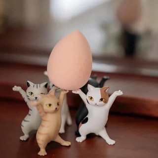 [SẴN] Set 5 Bé Mèo Xinh Xắn Làm Giá Đỡ Trang Trí
