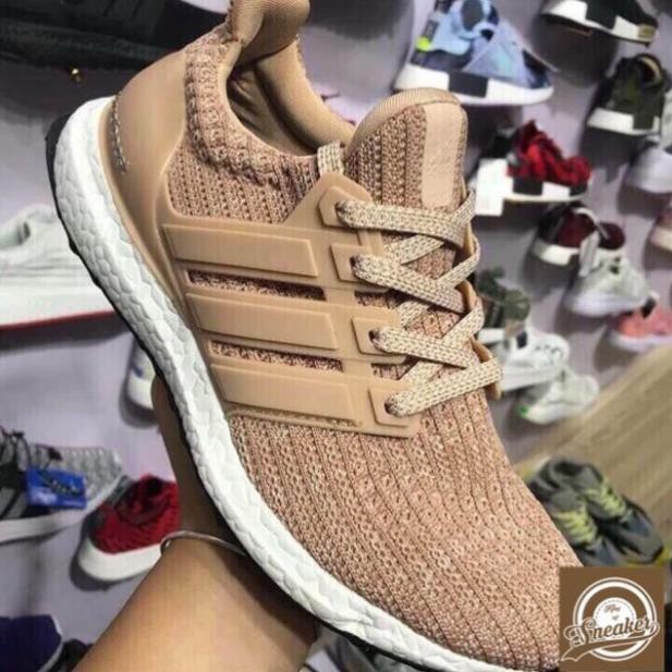 HOT 12.12 HẠ GIÁ | Real | Giầy sneaker thể thao ULTRA BOOST 4.0 Pink hồng thời trang nữ tính * :