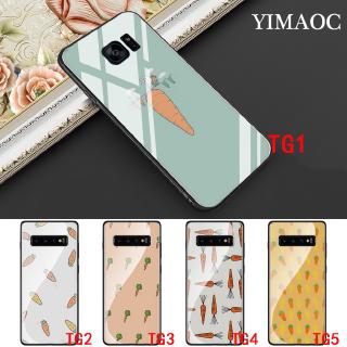 Ốp hình cà rốt hoạt hình dành cho Samsung S7 Edge S8 S9 S10 Plus Note 10 27Q