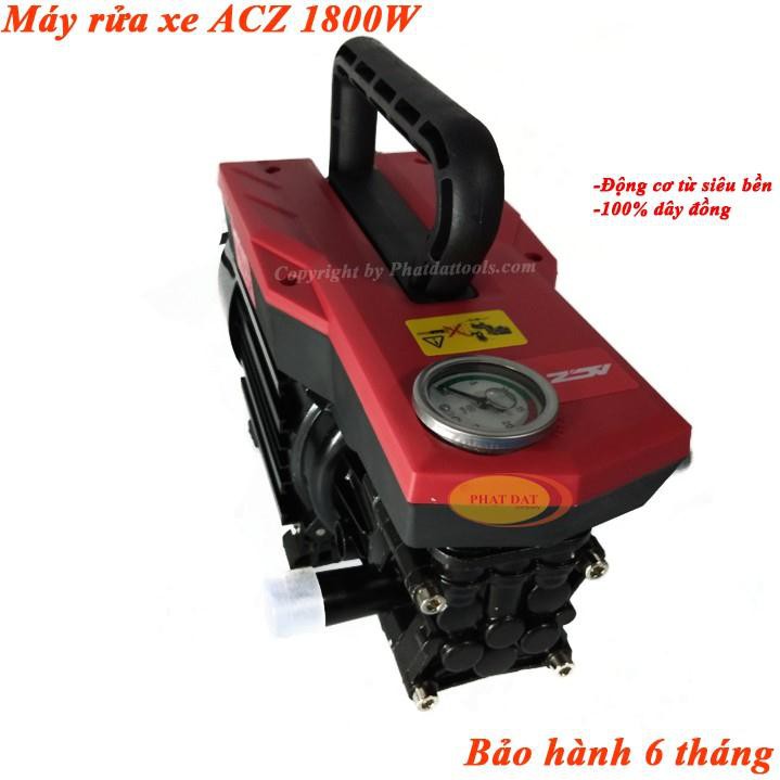 Máy Xịt Rửa Xe,Sân Vườn Cao Cấp ACZ RS1 1800W-Chính Hãng