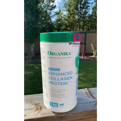 Bột uống Collagen Protein Organika từ Canada, hộp 1kg