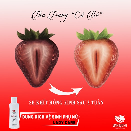 Gel phụ khoa Lady care Linh Hương se khít làm hồng lưu hương nước hoa 150ml