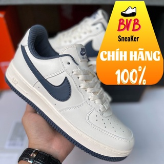 Giày air force 1 chính hãng cho nam Nike Air Force 1 Trắng  Xanh  [real fullbox]
