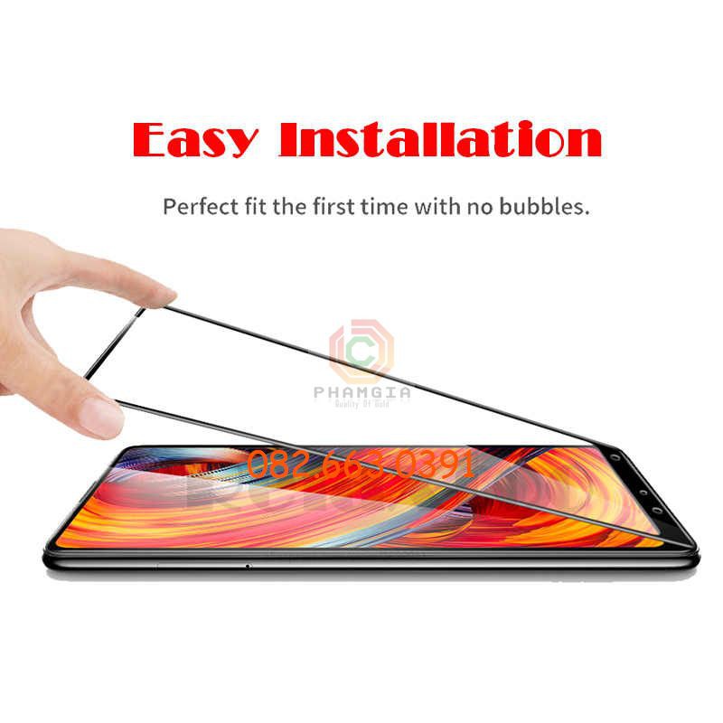 Kính cường lực Xiaomi Mi Mix 2 full màn hình, full keo, siêu chuẩn