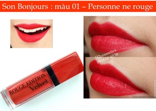 Son Rouge Edition velvet
