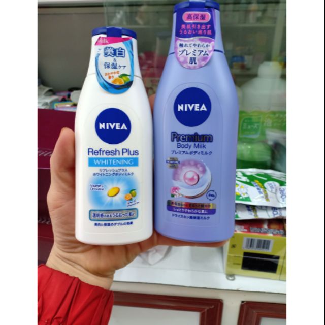 sữa dưỡng thể Nivea nhật bản