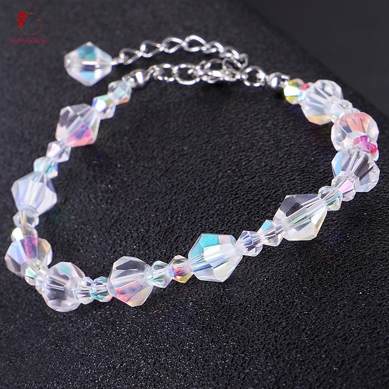 Vòng Tay Chuỗi Hạt Đá Pha Lê Lấp Lánh