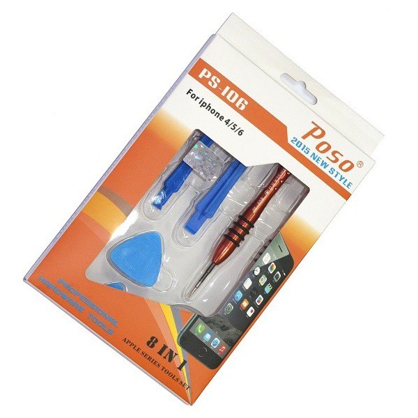 Bộ vít Poso 8 in 1 Iphone4/5/6 (PS - I06 )