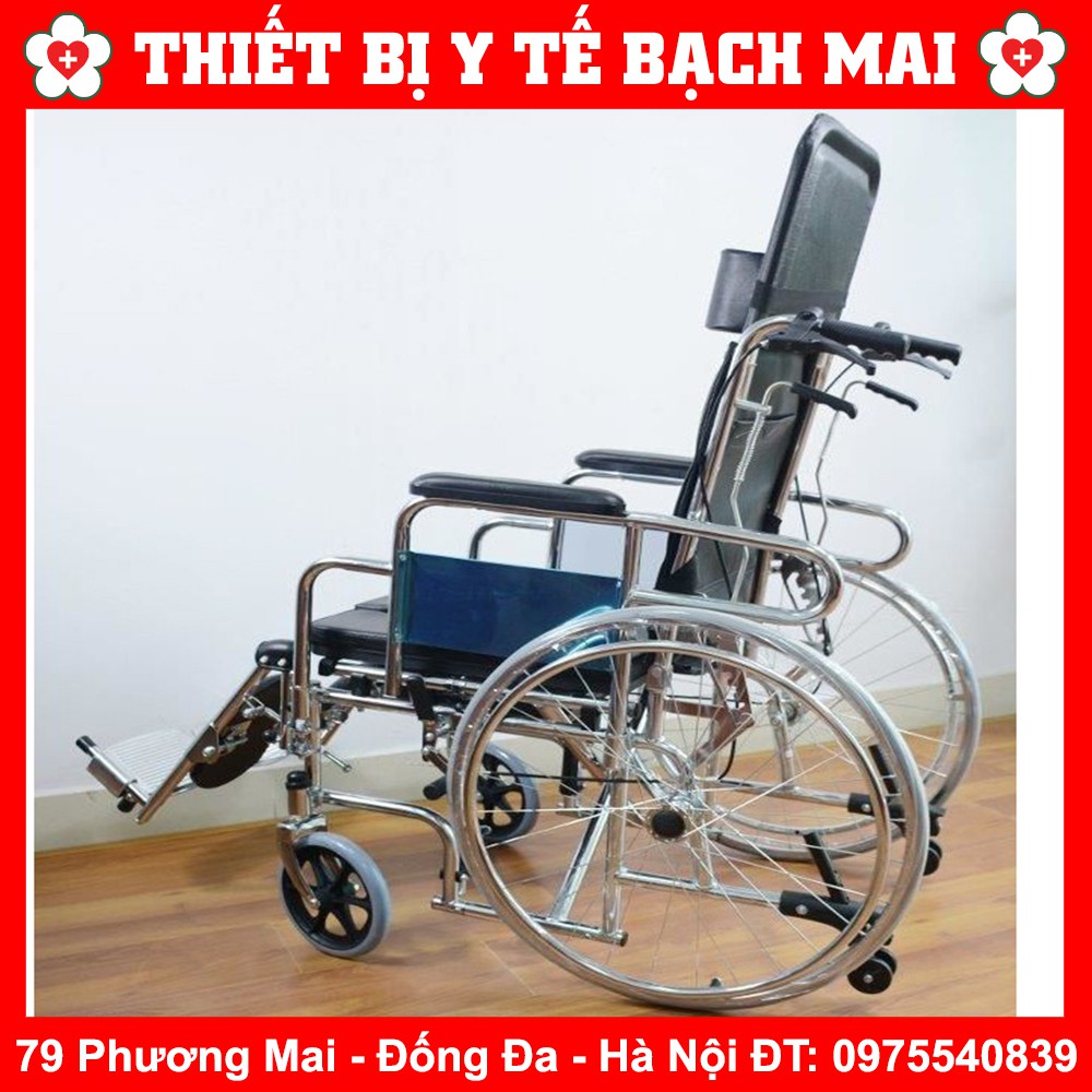 Xe Lăn Tay Có Bô Ngả Nằm Đa Năng LUCASS X7 - Tiêu Chuẩn Mỹ