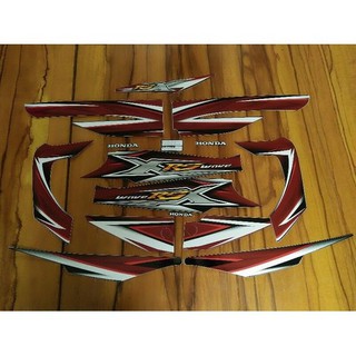 Bộ tem wave rsx 2011 màu đỏ đen