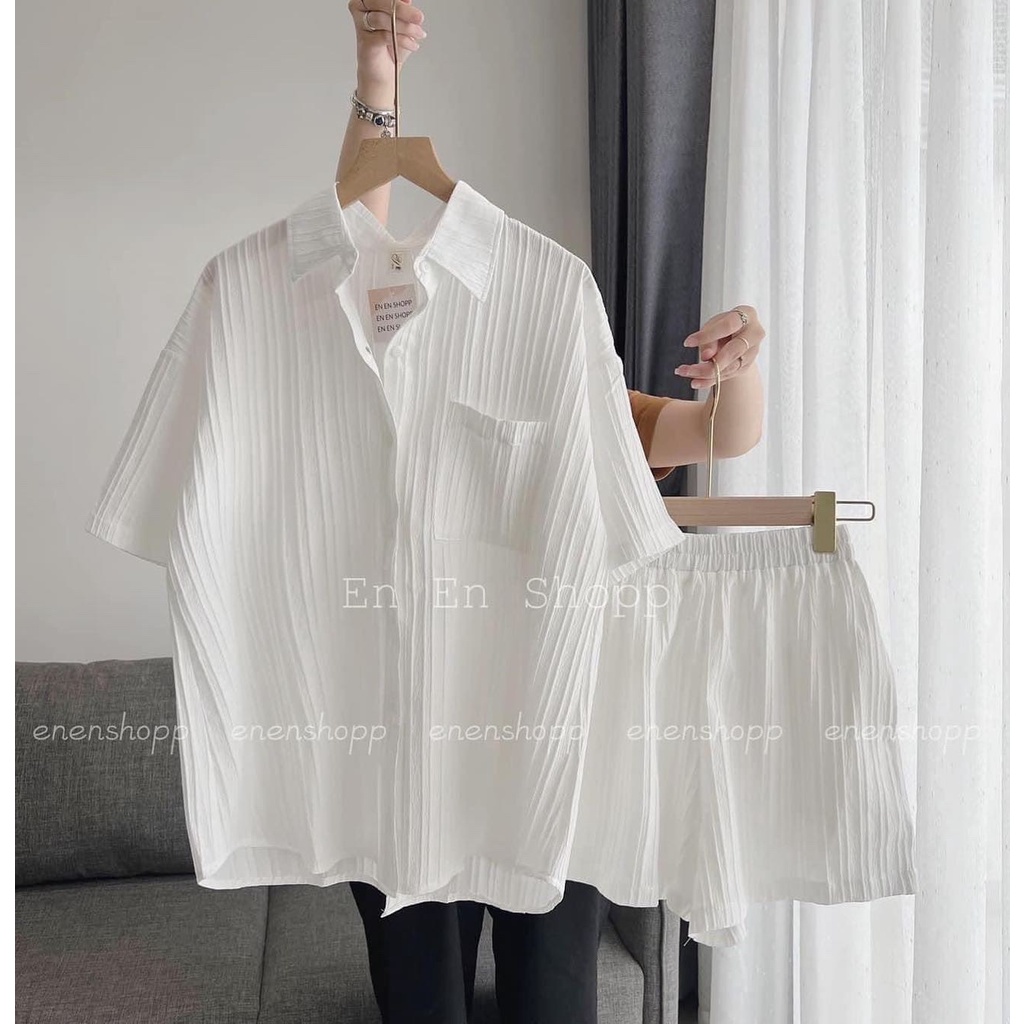 SET BỘ ĐŨI NHĂN BASIC PHONG CÁCH HÀN QUỐC (kèm ảnh thật +video shop quay)