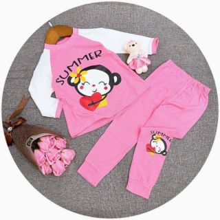 Combo 6 bộ thu đông bé gái
