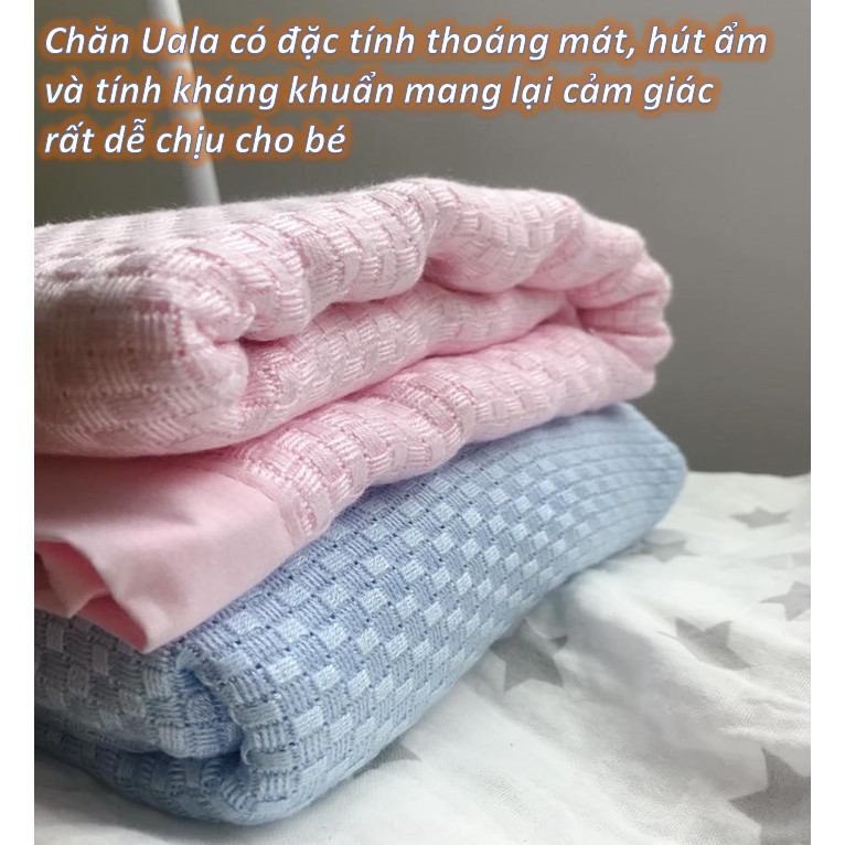 [UALA&amp;ROGO] CHĂN LƯỚI SỢI TRE Kích Thước 105×120cm