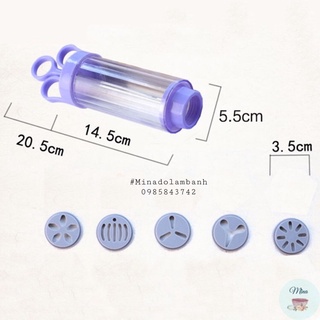 Bộ dụng cụ làm bánh quy Cookie Press mini