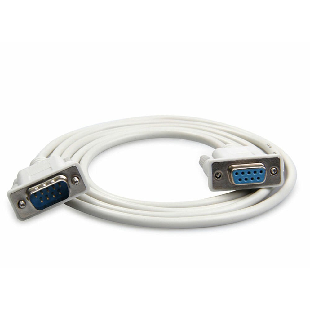 Cáp RS-232 (COM) có 9 chân từ đực sang cái dài 1,2 mét (9-pin Male Sang Female DB9 9pin PC)