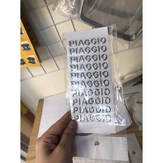 Tem chữ nổi piagio