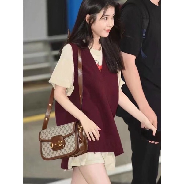 Sẵn hàng- túi Horsebit size 25