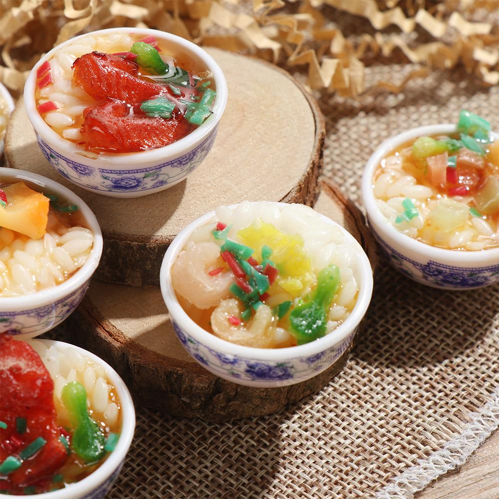 1 Mô Hình Cơm Nắm / Mì / Món Tráng Miệng Mini Trang Trí Nhà Búp Bê DIY