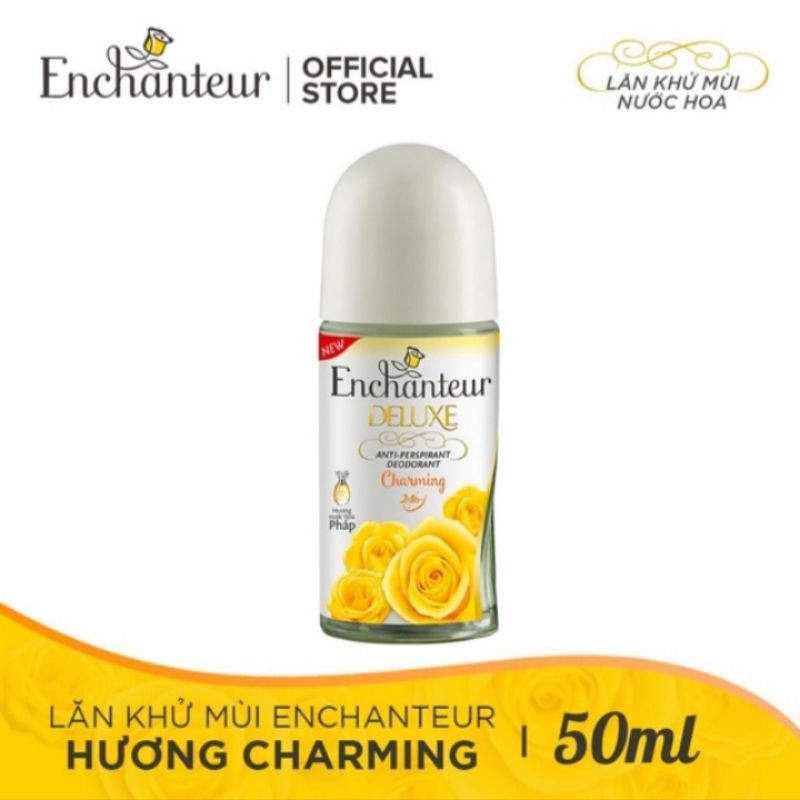 Lăn khử mùi Enchanteur Deluxe Charming 50ml ( nước trong) | BigBuy360 - bigbuy360.vn