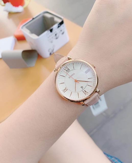 Đồng hồ nữ Fossil ES3487 Quartz - Dây da - size 36mm