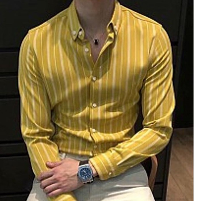 áo sơ mi nam sọc, kẻ ô, cảro, sơ mi cặp đôi dài tay vải 3d lụa mềm mịn đi chơi, đi tiệc | BigBuy360 - bigbuy360.vn