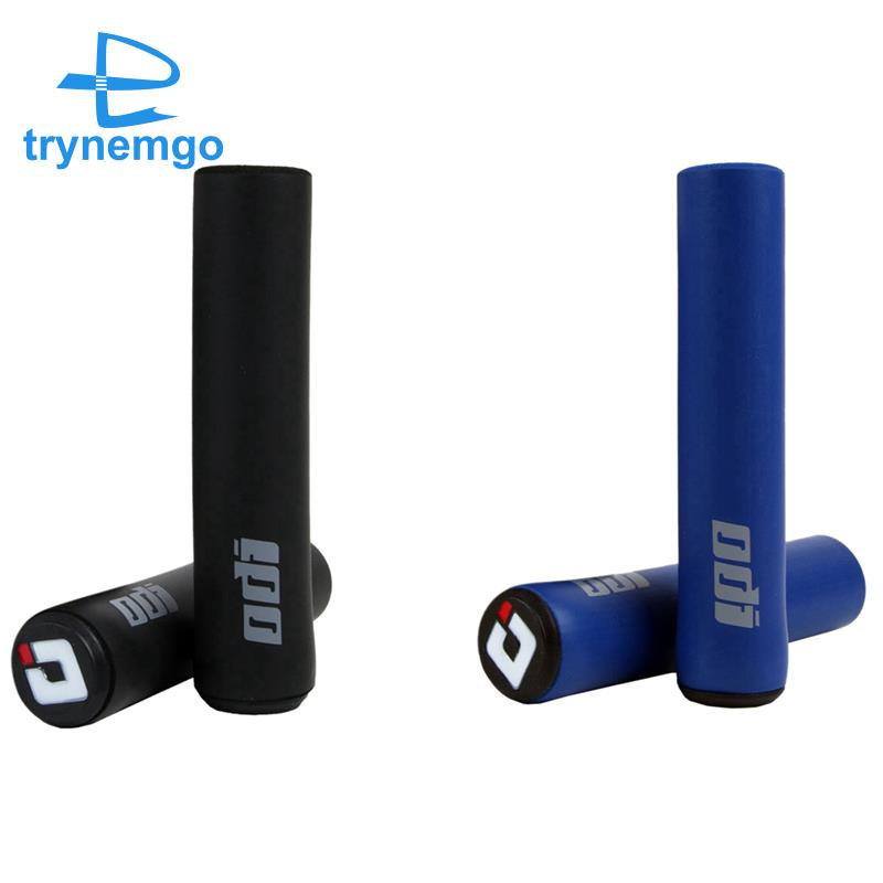 Tay nắm xe đạp MTB mềm mại màu xanh dương