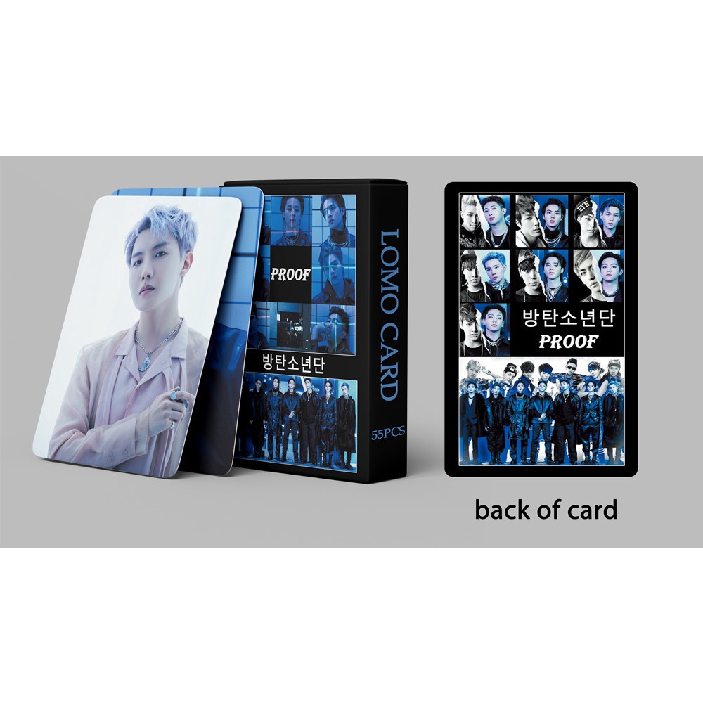Set 55 Thẻ Hình Lomo HD Cho Fan KPOP BTS
