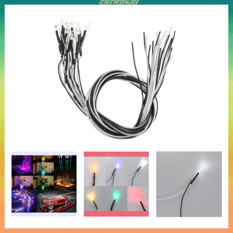 Set 10 Đi Ốt Đèn Led 6v Dài 11.8inch (30Cm) Dùng Để Trang Trí Mô Hình Đồ Chơi | BigBuy360 - bigbuy360.vn