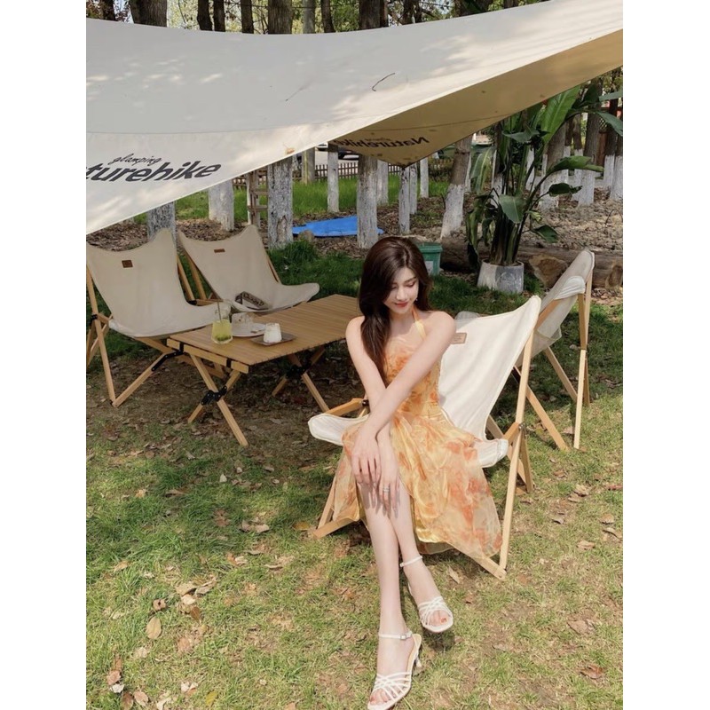 🍄Đầm Voan Tiểu Thư,Váy Voan Tiểu Thư Retro Cho Nữ🍄