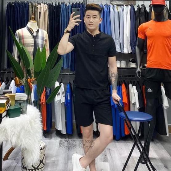 Bộ Đũi Nam - Bộ Đồ Cộc Tay Nam Set Đũi Cộc Tay Chất Mặc Hè Mát Nhẹ Như Không - BN50 - Trung Quân Fashion . *
