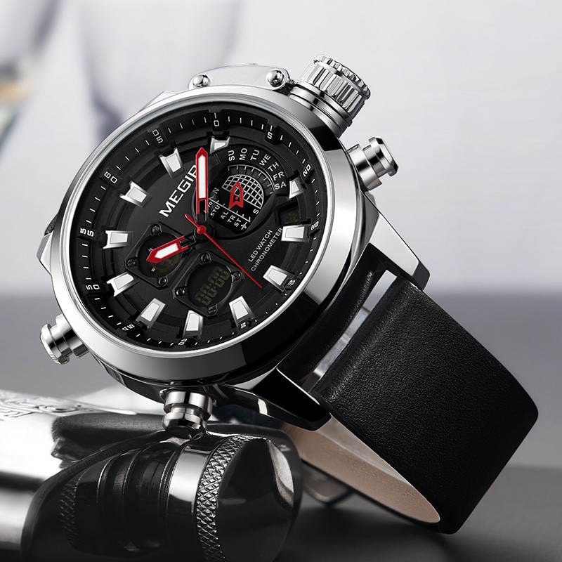 Đồng hồ đeo tay kỹ thuật số thể thao dành cho nam MEGIR2090