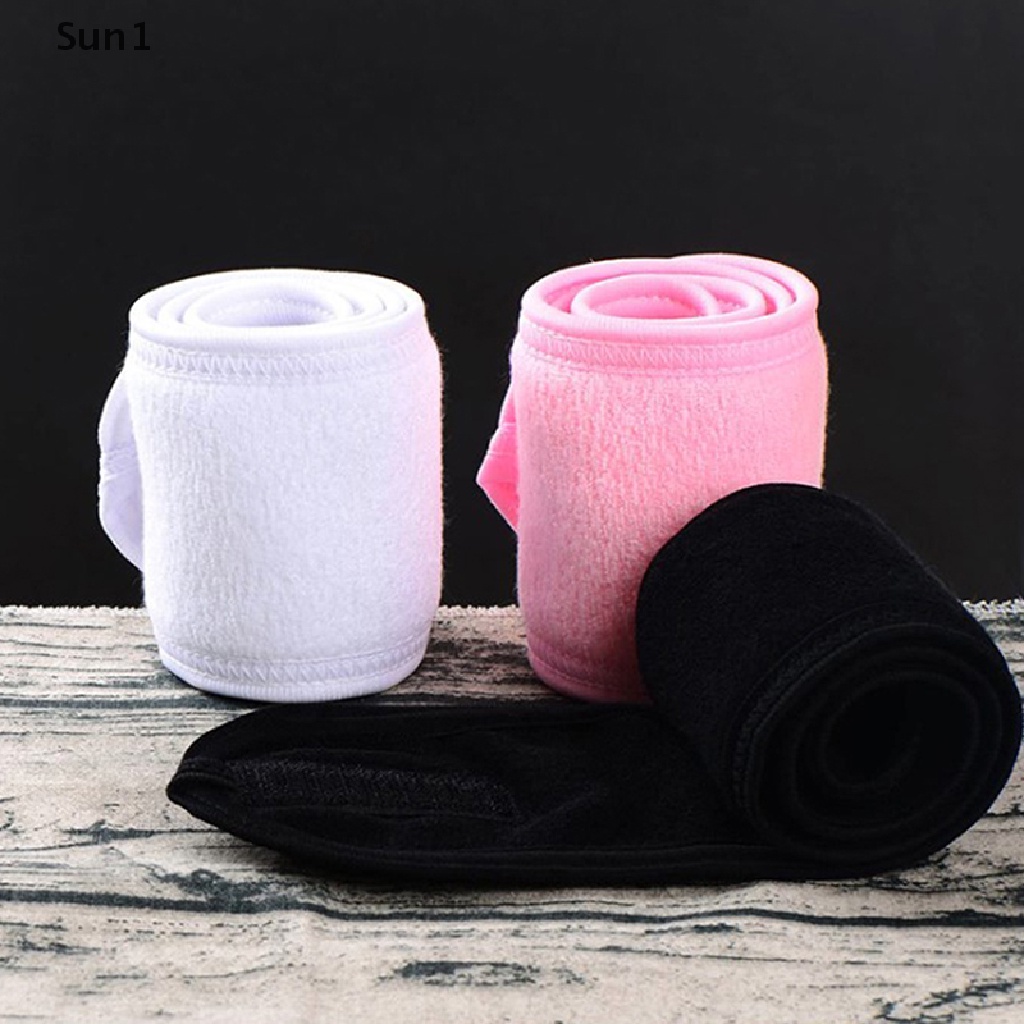 Băng Đô Thể Thao Sun1 &gt; Băng Đô Khóa Dán 8 Kiểu Màu Trơn Co Giãn Tốt Dùng Khi Tập Yoga / Tắm