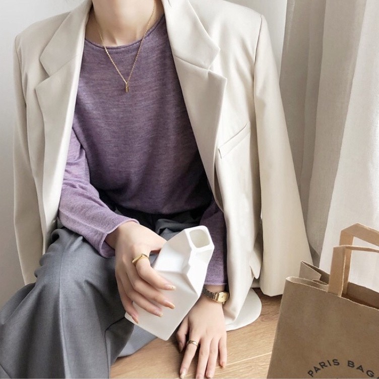 Áo Khoác Blazer Nữ Phong Cách Thời Trang Hàn Quốc Áo Blazer