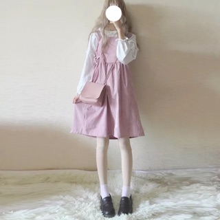 (ẢNH THẬT CUỐI)- Set váy yếm ulzzang - ORDER