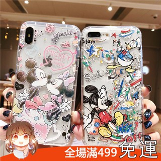 Ốp Lưng Trong Suốt In Hình Hoạt Hình Dễ Thương Cho Iphone Apple Xs Max Xr iphone8 i7Plus i6 6sPlus