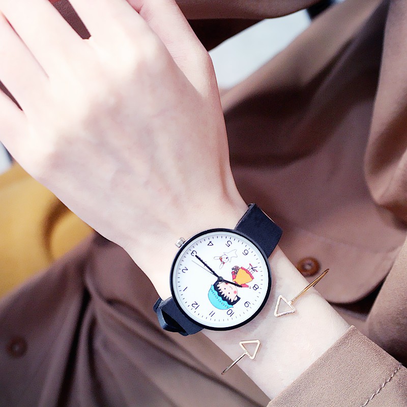 Đồng hồ Unisex Candy cô bé hạt tiêu dây Cao su dẻo - Nhiều màu chọn lựa | BigBuy360 - bigbuy360.vn