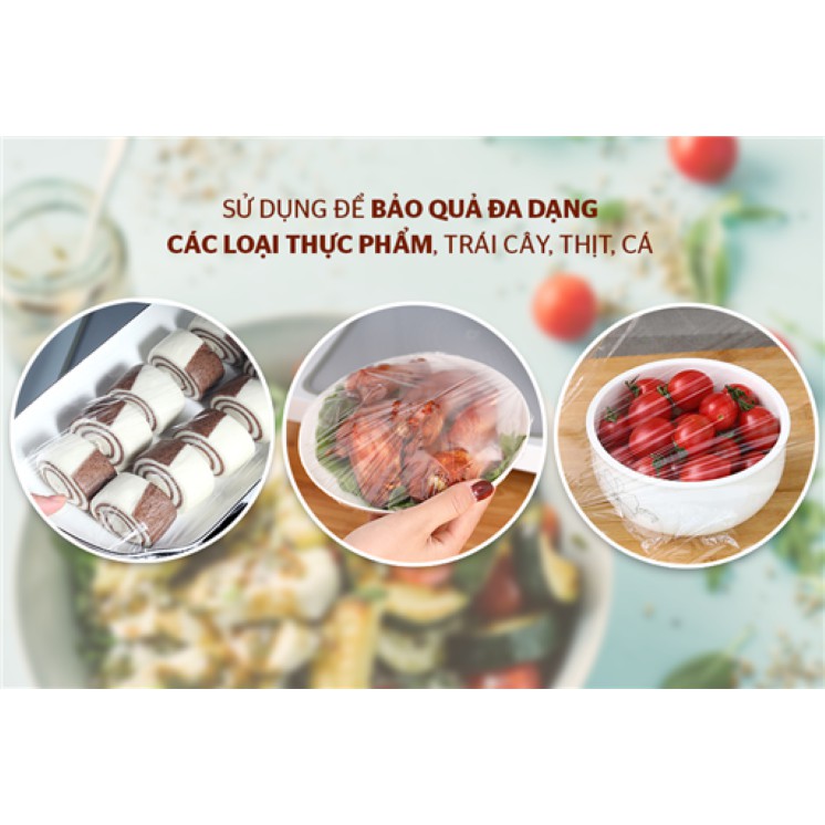 Màng bọc thực phẩm gia đình tự phân hủy SUNHOUSE KS-WR3050F - Size 30cm*50M