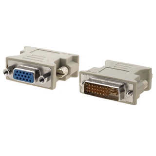 Xả kho - Đầu chuyển DVI (24+5) sang VGA Chuyển chuẩn tín hiệu từ DVI máy tính sang VGA màn hình máy chiếu - CLTA