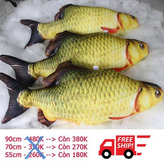 Gối ôm cá chép 3d