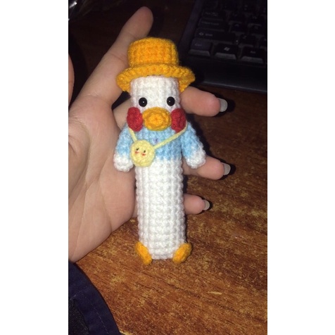 Túi đựng son cute hình con vịt handmade