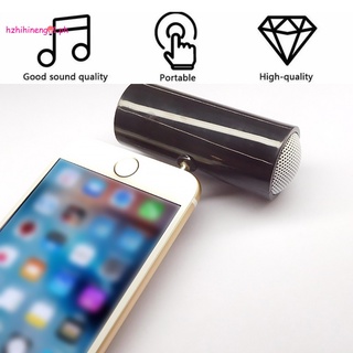 Loa Mini Hzn01 Với Giắc Cắm 3.5mm Tiện Dụng Cho Điện Thoại / Máy Tính Bảng
