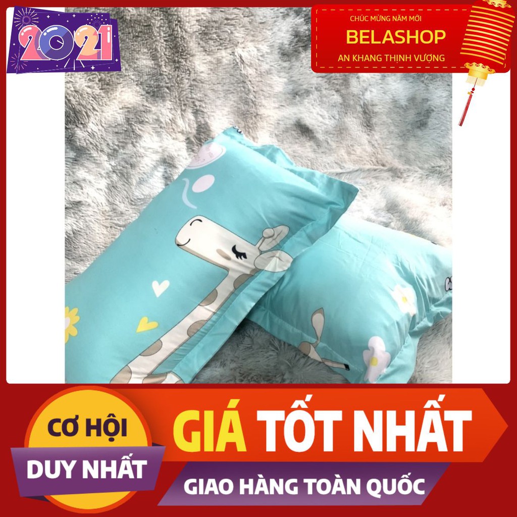 Free ship-Xả kho cắt lỗ]Combo 2 áo gối nằm cotton poly,45x65cm-40x60cm sẵn hàng tại tp hcm-Mã hàng AG1013