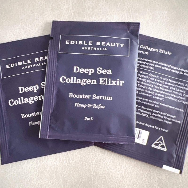 Sample Tinh Chất EDIBLE BEAUTY Deep Sea Collagen Elixir Serum Plump and Refine Serum 3ml