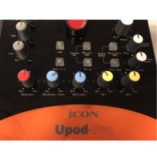 KHUYẾN MÃI LỚN Sound Card ICON Upod Pro thu âm livestreams