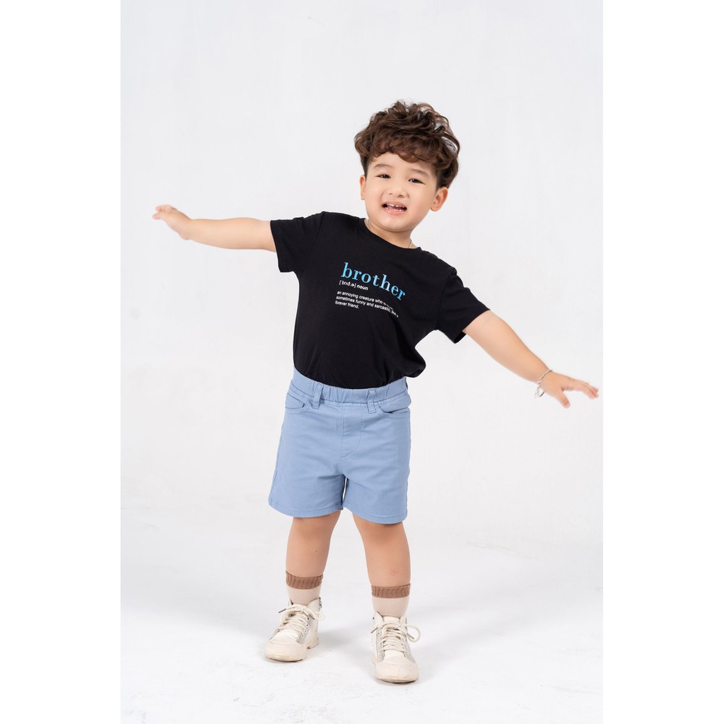 Quần Short Kaki YODY Túi Ếch Cho Bé Năng Động Thoải Mái Mùa Hè KID4158