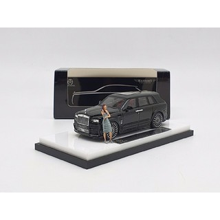 Xe Mô Hình Roll-Royce Cullinan Mansory 1:64 Time Model ( Đen )