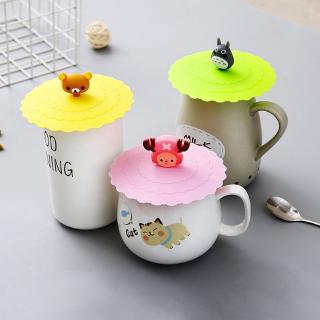 Nắp đậy ly silicon kiểu dáng cute